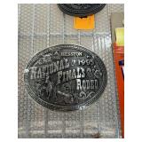 HESSTON 1995 NATIONAL FINALS RODEO BELT BUCKLE HESSTON 1995 NATIONAL FINALS RODEO BELT BUCKLE