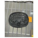 1994 HESSTON NATIONAL FINALS RODEO BELT BUCKLE 1994 HESSTON NATIONAL FINALS RODEO BELT BUCKLE