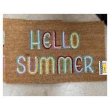 HELLO SUMMER NEW ENTRY MAT HELLO SUMMER NEW ENTRY MAT