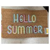 HELLO SUMMER NEW ENTRY MAT HELLO SUMMER NEW ENTRY MAT