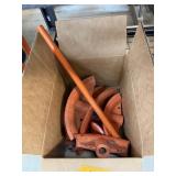 CENTRAL HYDRAULICS 12 TON PIPE BENDER CENTRAL HYDRAULICS 12 TON PIPE BENDER