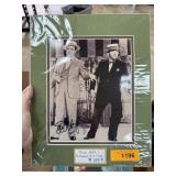 AUTOGRAPHED PHOTO W COA BOB HOPE AUTOGRAPHED PHOTO W COA BOB HOPE