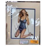 AUTOGRAPHED PHOTO W COA HEATHER GRAHAM AUTOGRAPHED PHOTO W COA HEATHER GRAHAM