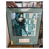 AUTOGRAPHED PICTURE W COA PAULA ABDUL AUTOGRAPHED PICTURE W COA PAULA ABDUL