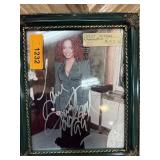 AUTOGRAPHED PHOTO W COA JANET JACKSON AUTOGRAPHED PHOTO W COA JANET JACKSON