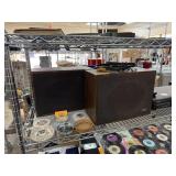 2PC VINTAGE AMPEX SPEAKERS 2PC VINTAGE AMPEX SPEAKERS