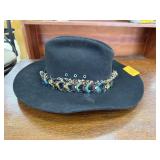 VINTAGE COWBOY HAT STETSON 4X PROB 7 1/2 VINTAGE COWBOY HAT STETSON 4X PROB 7 1/2