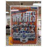 SIGNED 1995 SUPERBOWL WHEATIES BOX AIKMAN NOTE SIGNED 1995 SUPERBOWL WHEATIES BOX AIKMAN NOTE
