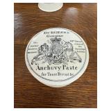 ANTIQUE ENGLISH LIDDED BOX ANCHOVY PASTE ANTIQUE ENGLISH LIDDED BOX ANCHOVY PASTE