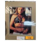 AUTOGRAPHED PHOTO W COA TIFFANY AMBER THIESSEN AUTOGRAPHED PHOTO W COA TIFFANY AMBER THIESSEN
