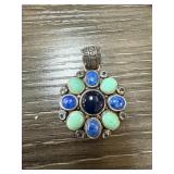 STERLING SILVER BARSE PENDANT STERLING SILVER BARSE PENDANT