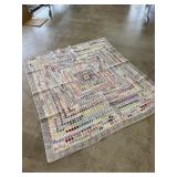 VINTAGE HANDMADE QUILT NOTE VINTAGE HANDMADE QUILT NOTE