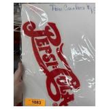 LARGE VINTAGE PEPSI COLA PATCH LARGE VINTAGE PEPSI COLA PATCH
