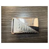 STERLING SILVER BELT BUCKLE STERLING SILVER BELT BUCKLE
