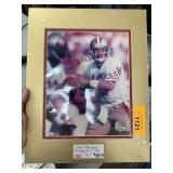 AUTOGRAPHED PHOTO W COA JOE MONTANA AUTOGRAPHED PHOTO W COA JOE MONTANA