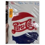 LARGE VINTAGE PEPSI COLA PATCH LARGE VINTAGE PEPSI COLA PATCH