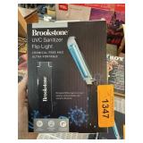 NEW BROOKSTONE UVC SANITIZER FLIP LIGHT NEW BROOKSTONE UVC SANITIZER FLIP LIGHT