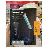 NEW BROOKSTONE UVC SANITIZER FLIP LIGHT NEW BROOKSTONE UVC SANITIZER FLIP LIGHT