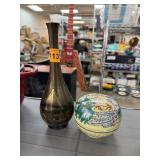 VINTAGE CHOKIN VASE / CHINESE TRINEKT BOX VINTAGE CHOKIN VASE / CHINESE TRINEKT BOX
