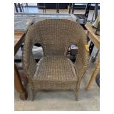 LARGE WICKER CHAIR LARGE WICKER CHAIR