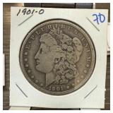 1901-O MORGAN SILVER DOLLAR 1901-O MORGAN SILVER DOLLAR
