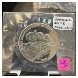 MARSHALL ISLANDS $5 COMMEMORATIVE PEARL HARBOR MARSHALL ISLANDS $5 COMMEMORATIVE PEARL HARBOR