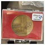 APOLLO 15 COLLECTIBLE MEDAL APOLLO 15 COLLECTIBLE MEDAL