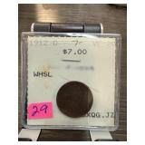 1912-D WHEAT PENNY CENT 1912-D WHEAT PENNY CENT