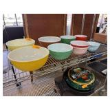 PYREX NESTING GLASS MIXING BOWLS 1 ADTL PYREX NESTING GLASS MIXING BOWLS 1 ADTL