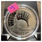 1986 PROOF CLAD LIBERTY HALF DOLLAR 1986 PROOF CLAD LIBERTY HALF DOLLAR