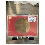 APOLLO 16 BRONZE MEDAL / TOKEN APOLLO 16 BRONZE MEDAL / TOKEN