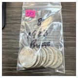 QTY 8 1923 BUFFALO NICKELS QTY 8 1923 BUFFALO NICKELS