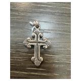 STERLING SILVER CROSS PENDANT STERLING SILVER CROSS PENDANT