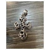 STERLING SILVER CROSS PENDANT STERLING SILVER CROSS PENDANT