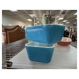 2 PC PYREX FRIDGE BOXES 2 PC PYREX FRIDGE BOXES