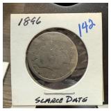 1896 LIBERTY V NICKEL SCARCE DATE 1896 LIBERTY V NICKEL SCARCE DATE