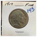 1917 BUFFALO NICKEL 1917 BUFFALO NICKEL