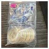 QTY 5 24K GOLD PLATED STATE QUARTERS QTY 5 24K GOLD PLATED STATE QUARTERS
