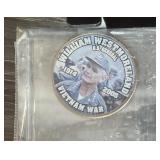 COLORIZED VIETNAM WAR COMMEM JFK HALF DOLLAR COLORIZED VIETNAM WAR COMMEM JFK HALF DOLLAR