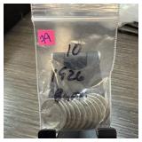 QTY 10 1926 BUFFALO NICKELS QTY 10 1926 BUFFALO NICKELS