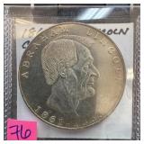 ABRAHAM LINCOLN  COMMEMORATIVE COIN ABRAHAM LINCOLN  COMMEMORATIVE COIN