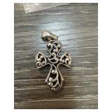 STERLING SILVER CROSS PENDANT STERLING SILVER CROSS PENDANT