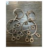 STERLING SILVER MODERN EARRINGS STERLING SILVER MODERN EARRINGS