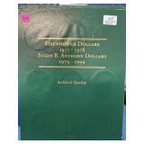LITTLETON IKE DOLLAR COIN ALBUM W 28 DIFFERENT LITTLETON IKE DOLLAR COIN ALBUM W 28 DIFFERENT