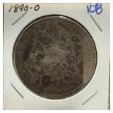 1890-O MORGAN SILVER DOLLAR 1890-O MORGAN SILVER DOLLAR