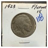 1923 BUFFALO NICKEL 1923 BUFFALO NICKEL