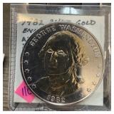 1982 GEORGE WASHINGTON DOUBLE EAGLE COIN 1982 GEORGE WASHINGTON DOUBLE EAGLE COIN