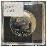 1976-S PROOF BICENTENNIAL JFK HALF DOLLAR 1976-S PROOF BICENTENNIAL JFK HALF DOLLAR