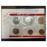 1968-D UNC COIN SET SILVER JFK 1968-D UNC COIN SET SILVER JFK