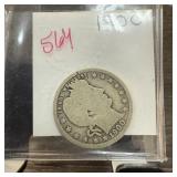 1900 BARBER SILVER QUARTER 1900 BARBER SILVER QUARTER
